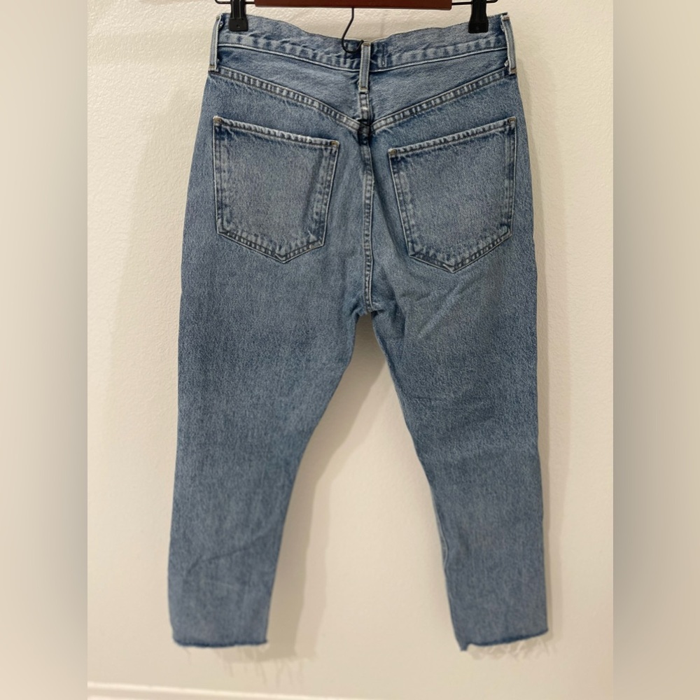 Agolde Riley High Rise Straight Crop - Size 26 - Picture 5 of 11